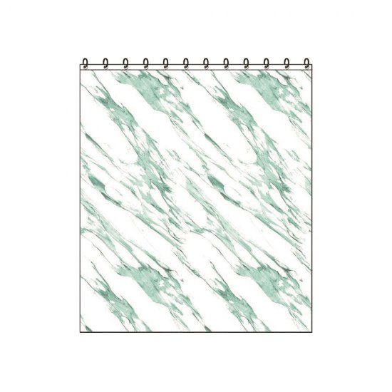 Perdea Duș MARBLE Verde Baltic