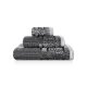 Set 3 Prosoape MAZE Negru