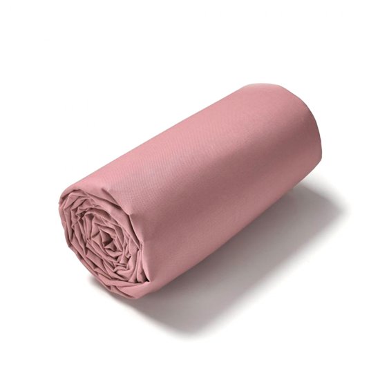 Cearceaf Cu Elastic MACARON Roz