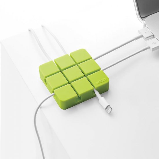 Organizator Cabluri WEB Verde