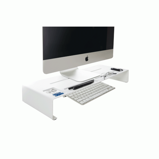 Suport Monitor TOWER Alb