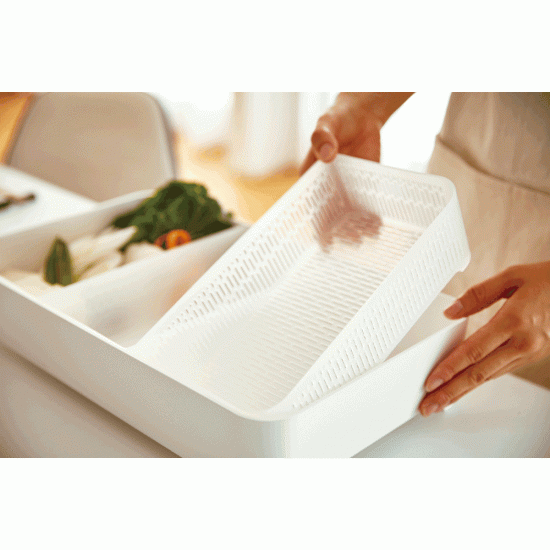 Tavă Preparare Alimente TOWER Alb