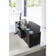 Scurgător Vase Slim TOWER Negru