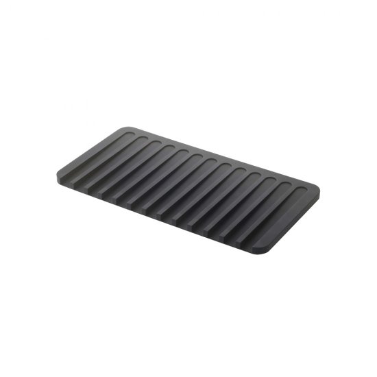 Scurgător Tavă Din Silicon FLOW Negru