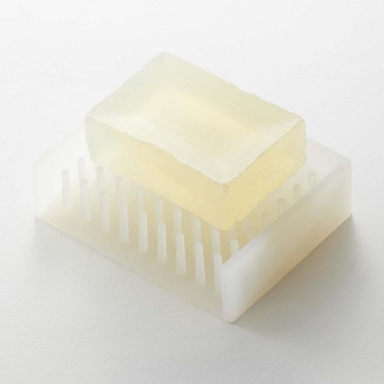 Savoniera Silicon FLOAT Alb