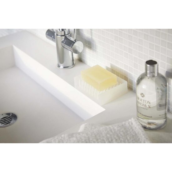 Savoniera Silicon FLOAT Alb
