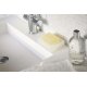 Savoniera Silicon FLOAT Alb