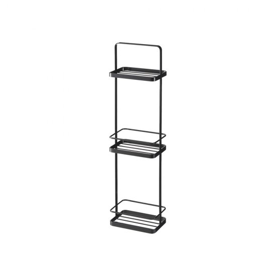 Suport Baie 3 Nivele Slim TOWER Negru
