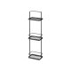 Suport Baie 3 Nivele Slim TOWER Negru
