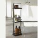 Suport Baie 3 Nivele Slim TOWER Negru