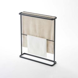 Suport Prosoape Baie TOWER Negru