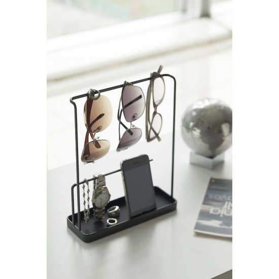 Suport Accesorii Și Ochelari De Soare TOWER Negru