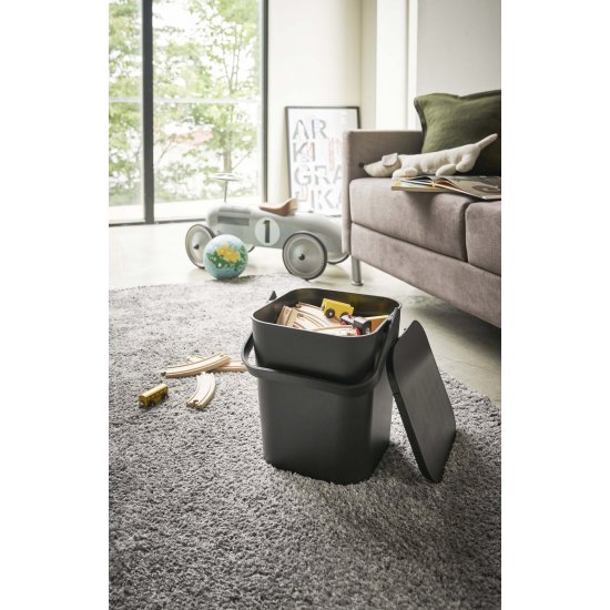 Cutie + Capac TOWER Negru