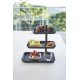 Platou Servire Etajat TOWER Negru