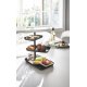 Platou Servire Etajat TOWER Negru