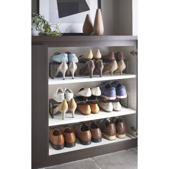 Suport Pantofi Extensibil FRAME Negru
