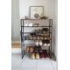 Suport Pantofi 6 Nivele TOWER Negru