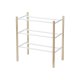 Suport Pantofi Extensibil 3 Nivele PLAIN Alb