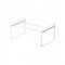 Suport Pantofi Extensibil FRAME Alb