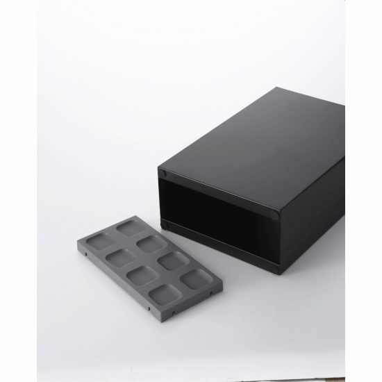 Suport Umbrele SMART Dreptunghiular Negru 