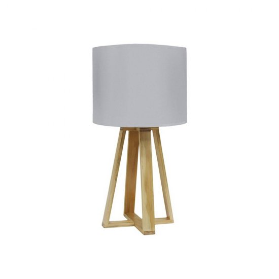 Veioză Scandinavică Culoare Abajur Gri