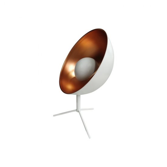 Veioză Proiector RETRO Metal Culoare Albă